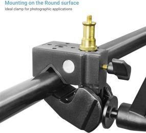 img 2 attached to LimoStudio AGG1108 Super Clamp with Standard 📷 Metal Stud for Photo Video Studio - Enhanced SEO