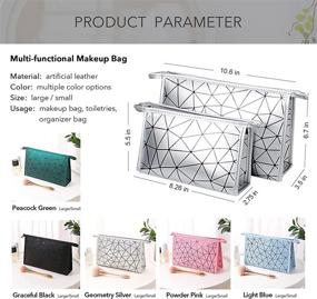 img 3 attached to Cosmetic Organizer Waterproof Dirtiness Durability Travel Accessories