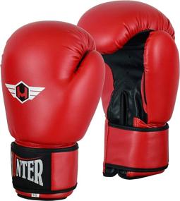 img 3 attached to High-Quality HUNTER Boxing Gloves: Ideal for Muay Thai, Punching Bag, Sparring, Heavy Bag - Boxing Gloves for Men and Women + MMA Gloves