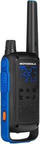 img 3 attached to Enhanced Communication: Motorola Talkabout T800 Two-Way Radios - Reliable 2 Pack in Striking Black/Blue Design