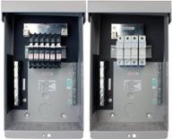 🔌 midnite solar mnpv6 pv combiner enclosure - includes 15 position negative bus bar, 14 position ground bus bar, 120a plus bus bar for breakers, and 80a bus bar for fuses logo
