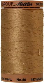 img 1 attached to Mettler Silk Finish Cotton Thread Caramel