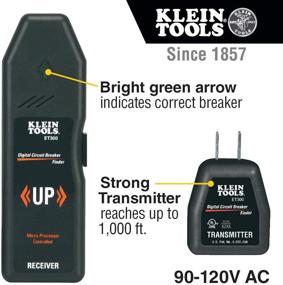 img 3 attached to 🔌 Circuit Breaker Finder and Receptacle Tester for 120V Standard Electrical Outlet - Klein Tools ET300