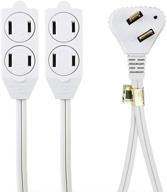 🔌 uninex 3 outlet extension cord - 12 ft, 6 ft логотип