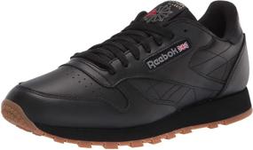 img 4 attached to Reebok Classic Leather Sneaker White Men's Shoes in Fashion Sneakers