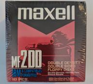 maxell double density tracks floppy logo