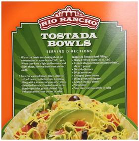 img 2 attached to 🌮 Rio Rancho Tostada Bowls: Delicious Crunchy Bowls for a Mouthwatering Fiesta! (4-Count)