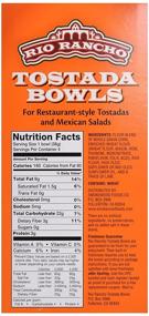 img 3 attached to 🌮 Rio Rancho Tostada Bowls: Delicious Crunchy Bowls for a Mouthwatering Fiesta! (4-Count)