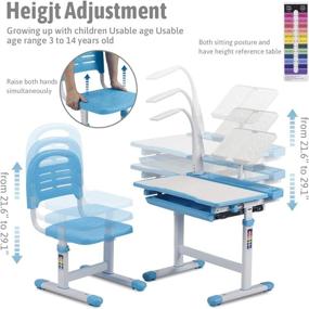 img 2 attached to 📚 Adjustable Kids' Bookstand with Light and Pull Hook - BiFanuo Home Store