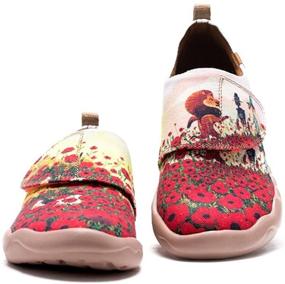 img 1 attached to UIN Flower Field Canvas Walking Girls' Shoes and Flats
