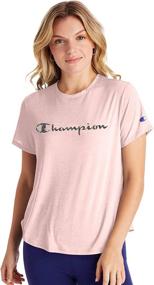 img 4 attached to Champion Womens T Shirt Black Large Sports & Fitness in Cycling