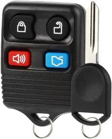 img 1 attached to 🔑 Ford Mustang Taurus Explorer Focus Keyless Entry Remote Key Fob + 40 Bit Key