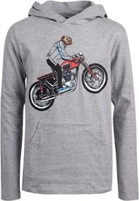 img 4 attached to 👕 Long Sleeve T-Shirt Hoodie for Boys - Tony Hawk