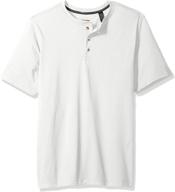 👕 wrangler authentics short sleeve henley: authentic men's clothing for stylish shirts logo