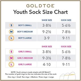 img 3 attached to Set of 3 Gold Toe Boys Dress Crew Socks