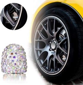 img 1 attached to Rhinestone Accessories Ornament Decoration Multi Colour Tires & Wheels