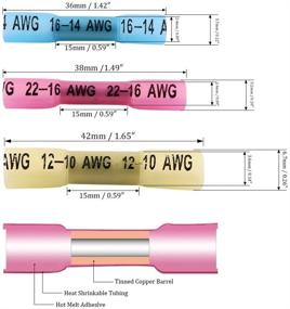 img 3 attached to Glarks Waterproof Electrical Connectors Assortment Industrial Electrical for Wiring & Connecting