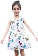 🦋 stylish sleeveless butterfly dresses for girls by smiling pinker: trendy & chic clothing logo