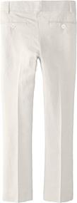 img 1 attached to 👖 Isaac Mizrahi Linen Pant for Big Boys and Slim Boys