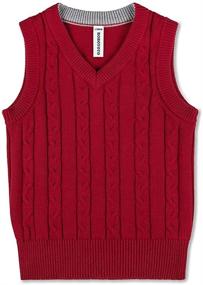 img 4 attached to 🧥 Benito Benita V Neck Sweater - Stylish Boys' Clothing for Sweaters
