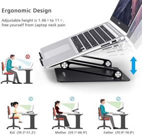 img 3 attached to EPN Adjustable Multi Angle Heat Vent Compatible Laptop Accessories
