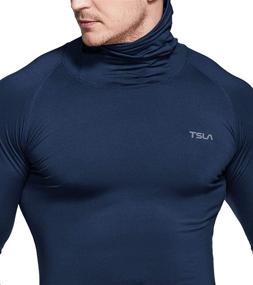 img 3 attached to TSLA Thermal Compression Baselayer Heatlock Outdoor Recreation