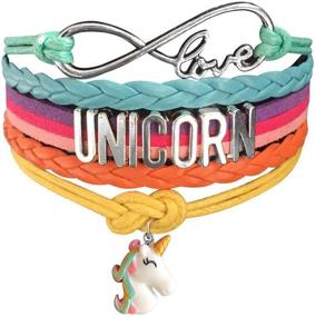 img 2 attached to 🦄 Inspirational Unicorn Drawstring Backpacks for Girls' Kids' Gifts