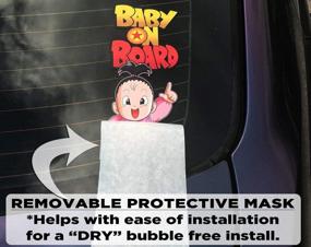 img 3 attached to Непобедимая сделка: получите 2 бесплатных наклейки Baby on Board Dragonball PAN Z при покупке!