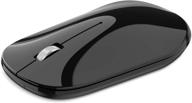 🖱️ omoton bluetooth mouse for ipad 8th/ air 4 and phone - ultra-thin wireless mouse (black) logo