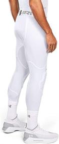 img 1 attached to Enhanced Performance Hex Padded Tights by Under Armour: Compression Tights with Protective Padding for Basketball, Lacrosse, Football