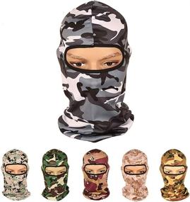 img 2 attached to DPLUS Balaclava Motorcycle Windproof Camouflage Sports & Fitness in Airsoft