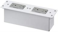 💡 leviton 47605-ndp ac power module: efficient two duplex gray receptacles logo