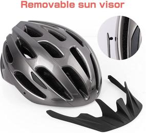 img 2 attached to 🚴 Adjustable Ultralight Adult Cycling Bike Helmet - Stable Road/Mountain Bike Cycle Helmets for Men and Women