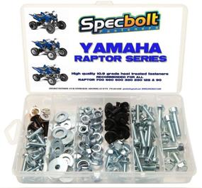 img 1 attached to 🔧 120-частный набор болтов Specbolt Raptor: обслуживание и восстановление ATV Yamaha 600 660 700