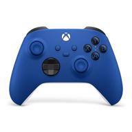 experience gaming at its best with xbox core wireless controller in shocking blue logo