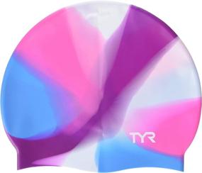 img 2 attached to TYR Silicone Swim Youth Purple