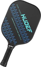 img 4 attached to 🥒 HUDEF Pickleball Paddle: Lightweight Composite Fiber Wide Face Paddle with Honeycomb Core and Comfort Grip