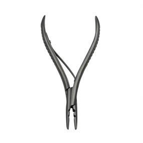 img 4 attached to 💇 Premium Stainless Steel Silver Hair Extension Pliers: Versatile 2-Hole Hair Extension Tool for Easy Micro Ring Loop Removal