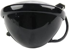 img 2 attached to 🏍️ SKUNTUGUANG Чёрный фаровой корпус диаметром 5,75 дюйма с светодиодным фонарем для Harley Davidson: улучшенная видимость и стиль