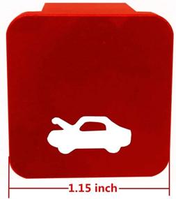 img 2 attached to Красный набор для ремонта ручки освобождения капота из билетного алюминия для CRV 1997-2006, Элемент 2003-2011, Риджлайн 2006-2014, Сивик 1996-2011.