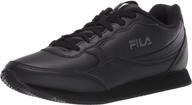 fila panzia sneaker white black logo