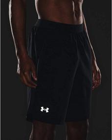 img 1 attached to Ultimate Performance: Under Armour Men's Launch Stretch Woven 9-inch Shorts