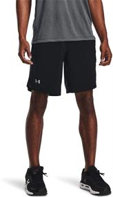 img 4 attached to Ultimate Performance: Under Armour Men's Launch Stretch Woven 9-inch Shorts