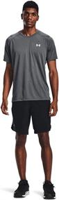 img 2 attached to Ultimate Performance: Under Armour Men's Launch Stretch Woven 9-inch Shorts