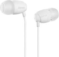 🎧 edifier h210 in-ear headphones - premium hi-fi stereo earbuds for music, podcasts, and audiobooks - white logo