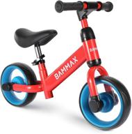 🚲 bammax baby balance bike: no-pedal toddler scooter for 3-6 year olds - lightweight & inflation-free riding toy logo