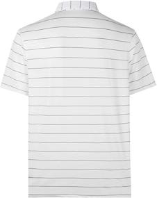 img 3 attached to 👕 Regular Fit Striped Casual T-Shirt with Sleeves