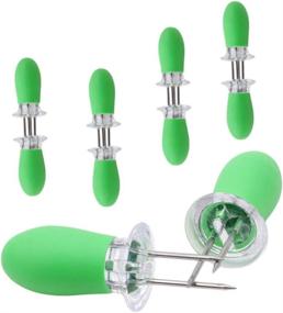 img 3 attached to Aysekone Multi Function Stainless Barbecue BBQ（Green）