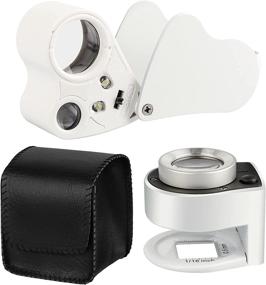 img 4 attached to Illuminated Jewelers SUNJOYCO Magnifier Magnifying Beading & Jewelry Making