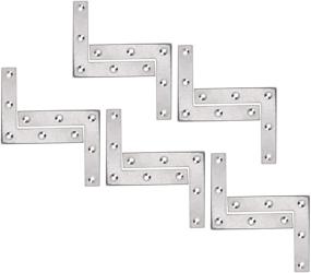 img 1 attached to 🪛 BCP Stainless Furniture 80Mmx80Mm Bracket: Sturdy and Stylish Furniture Support Solution